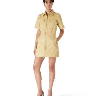 cotton monogram jacquard dress 2 330x330 - Cotton Monogram Jacquard Dress
