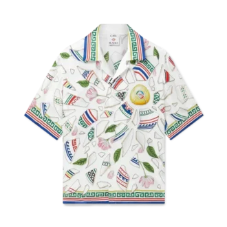 le vase brise silk shirt 1 330x330 - Le Vase Brise Short Sleeve Silk Shirt
