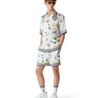 le vase brise silk shorts 2 330x330 - Le Vase Brise Short Sleeve Silk Shirt