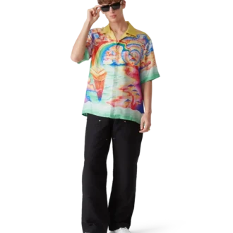 nature s teacher short sleeve silk shirt 2 330x330 - Nature's Teacher Short Sleeve Silk Shirt