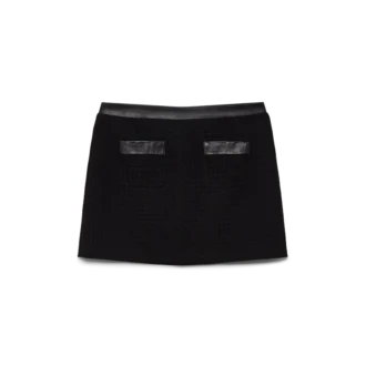 open weave tailored mini skirt 1 330x330 - Open Weave Tailored Mini Skirt